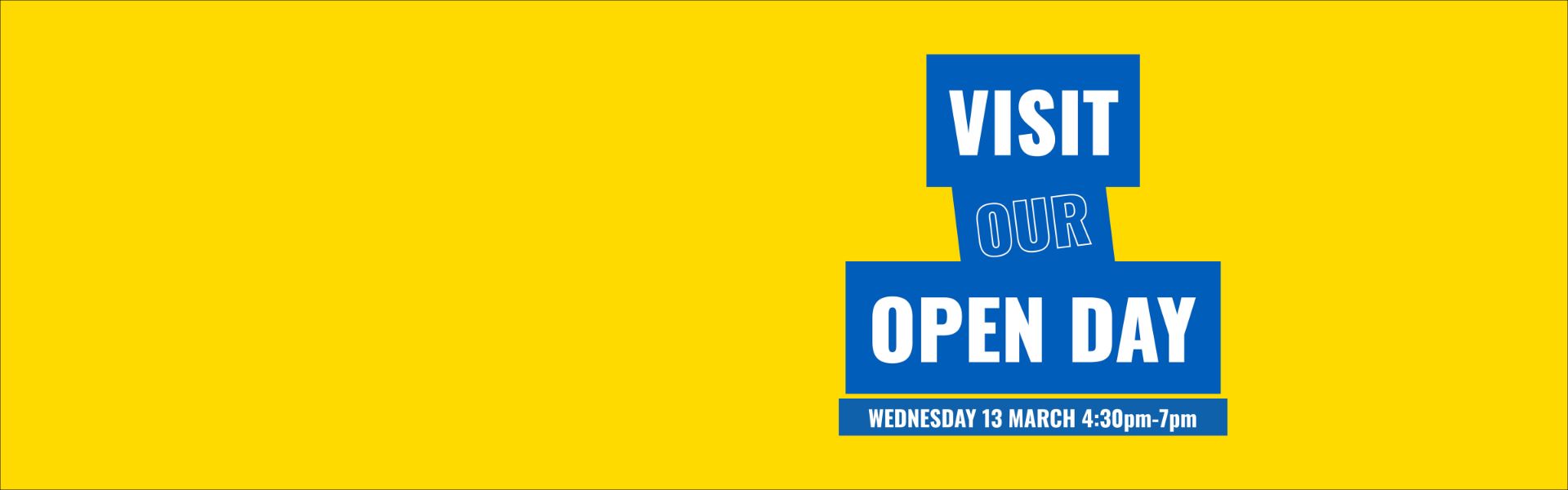 March 2024 Open Day Banner 