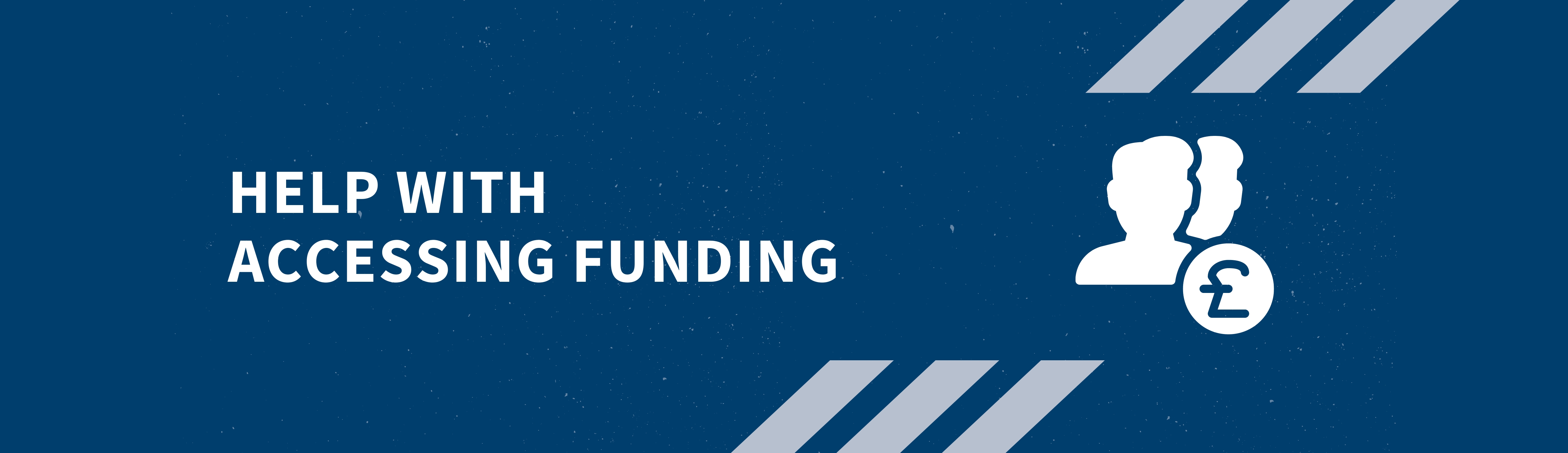 Help with accessing funding banner