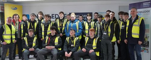 Wirral Met Students at Morgan Sindall Knowledge Quad for Apprenticeship Week