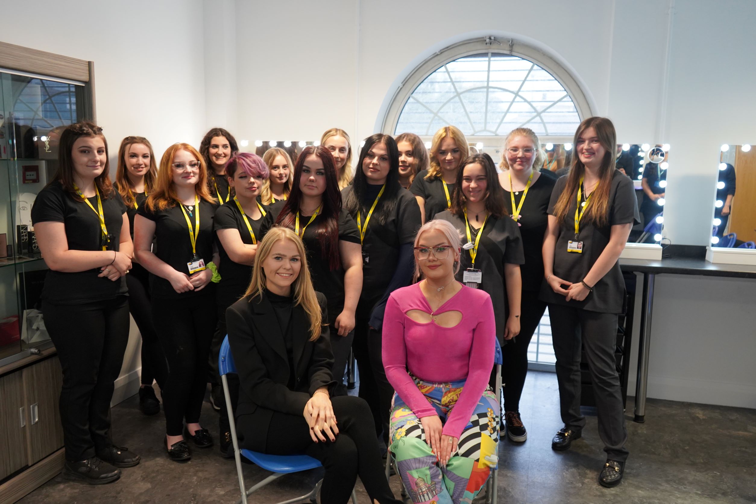 ar and Celebrity Stylist Visit Wirral Met College for Student Talk