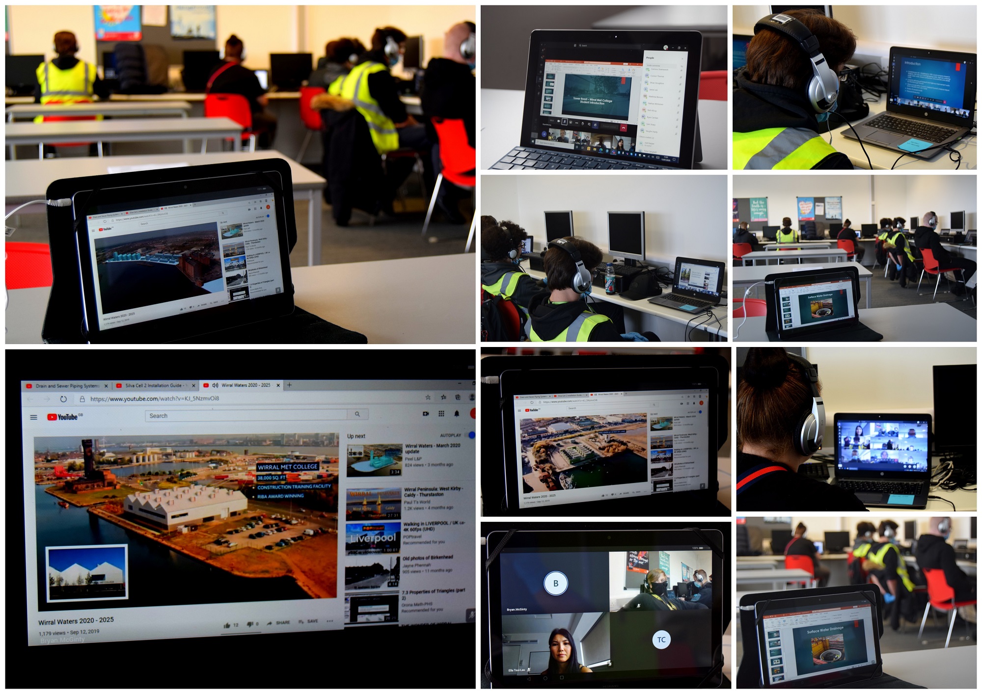 Construction students gain valuable industry insights with Cambrianway/Peel L&P virtual session