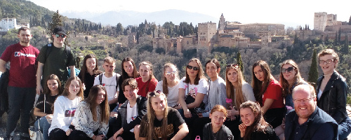 Wirral Met Travel & Tourism students are taking part in Eramus+ work experience in Granada, Spain