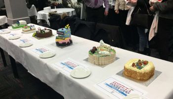 Junior Bake-off competition cakes