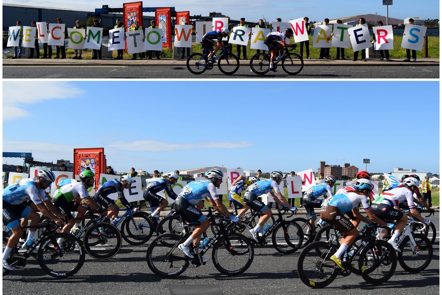 Tour of Britain at Wirral Waters 2019
